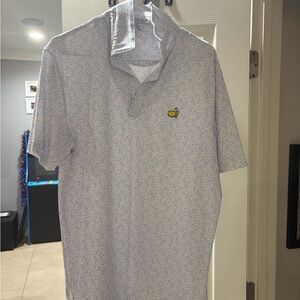 Peter Millar White Masters Polo